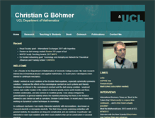Tablet Screenshot of christianboehmer.co.uk